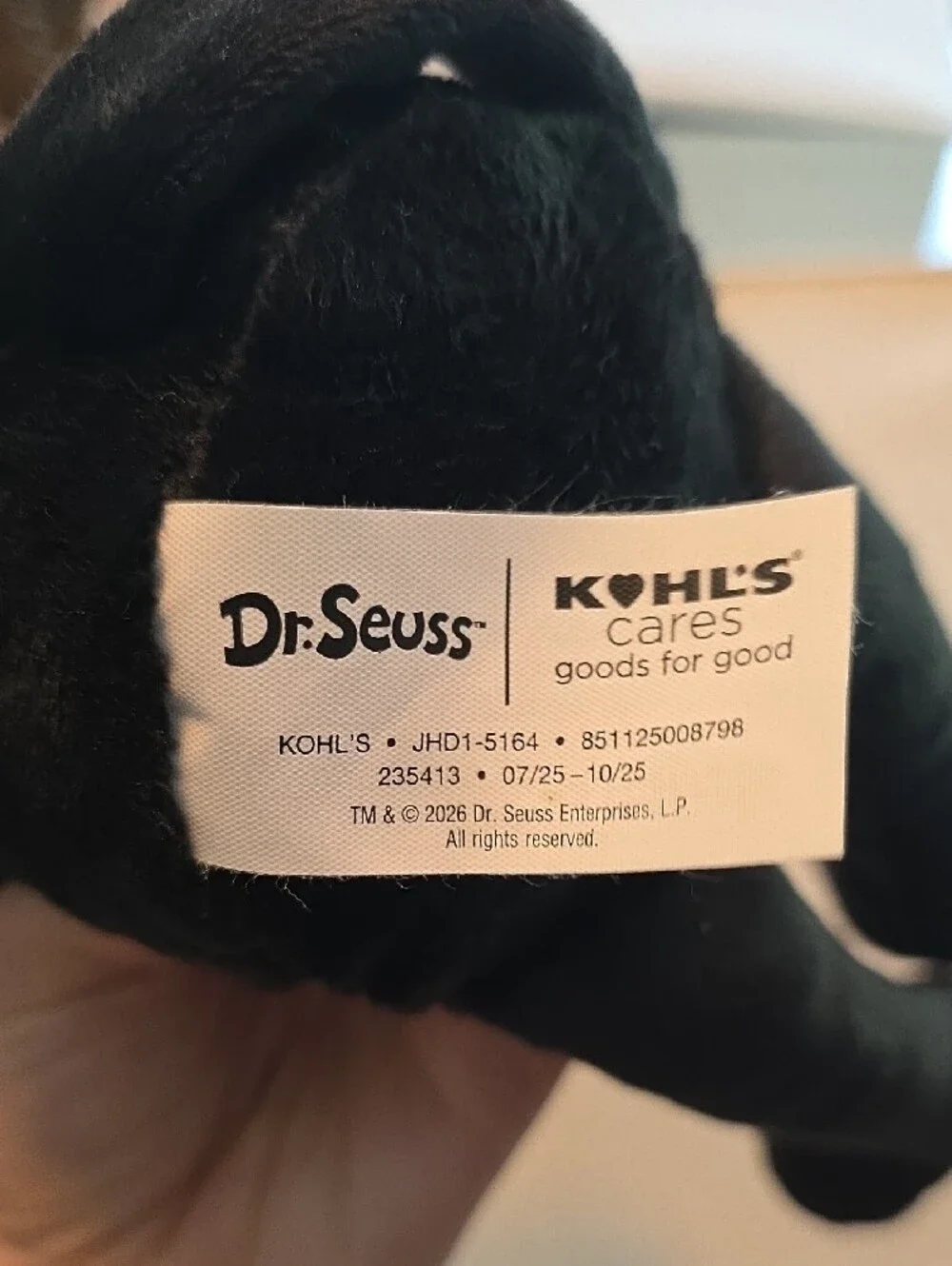 Dr. Seuss Cat In The Hat Plush - Red, White, Black